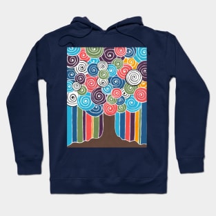 Spiral Of Life Tree Hoodie